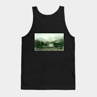 The Rocky Mountains, Lander's Peak by Albert Bierstadt Tank Top